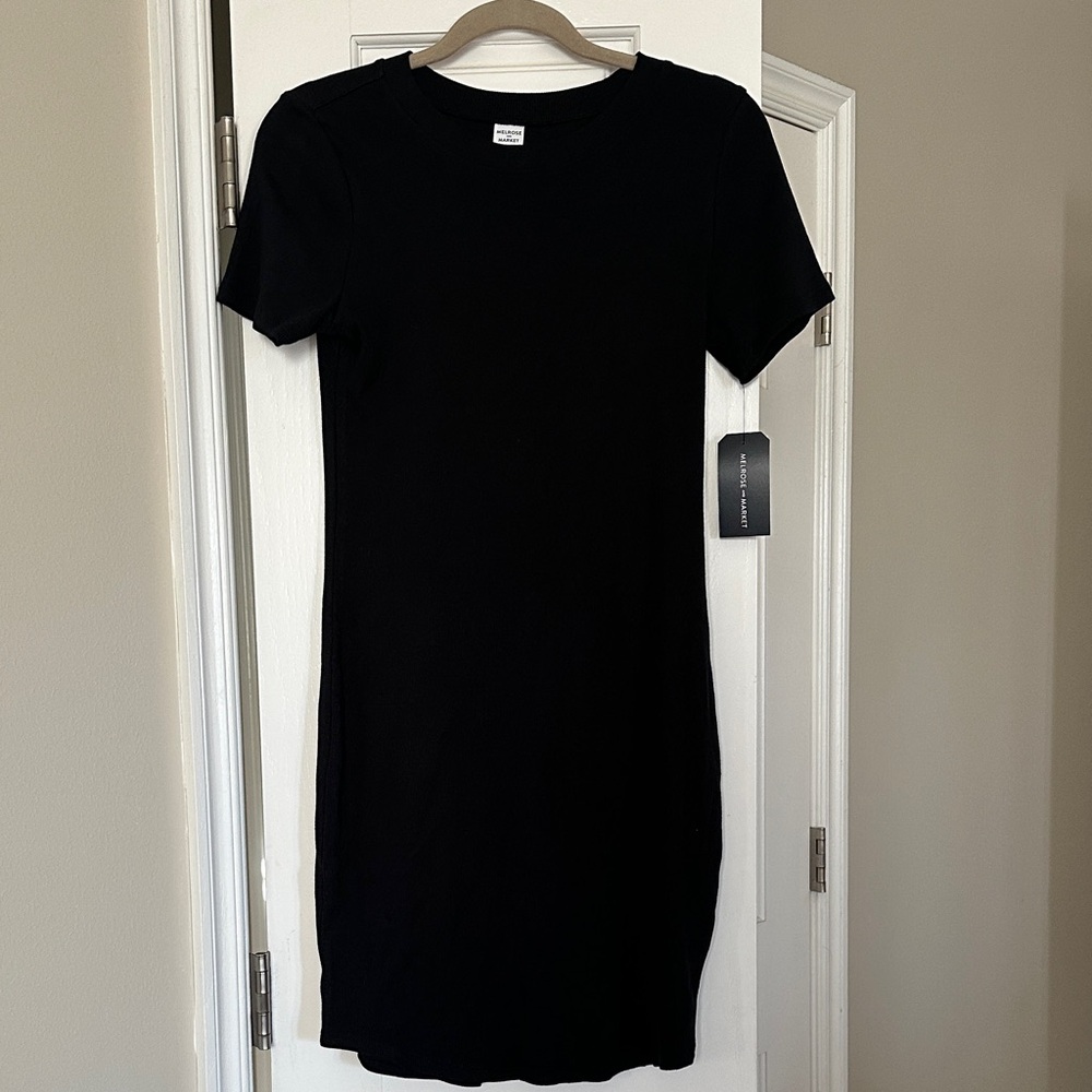 Black T-Shirt Dress